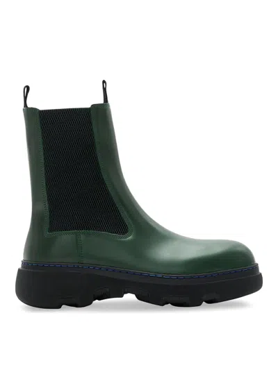 BURBERRY LEATHER BOOTS