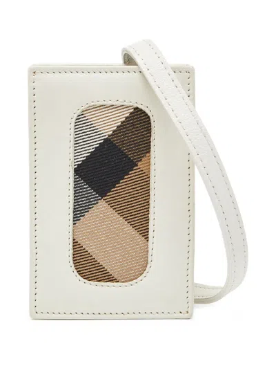Pre-owned Burberry Leather Card Case