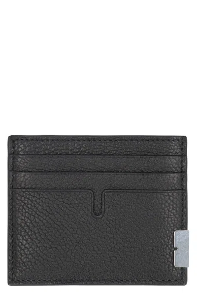 BURBERRY BURBERRY LEATHER CARD HOLDER