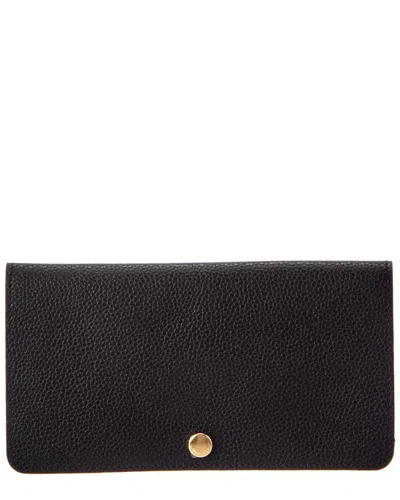 Burberry Leather Card Holder In Black