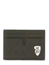 Burberry B-shield Card Holder In Multicolour