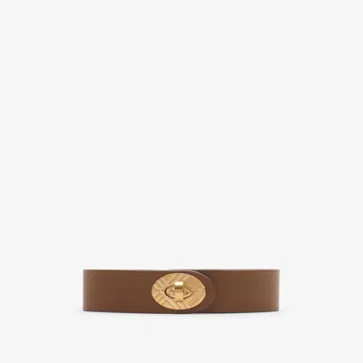 BURBERRY BURBERRY LEATHER COTSWOLDS BELT