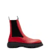 Burberry Leather Creeper Chelsea Boots
