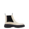 Burberry Leather Creeper Low Chelsea Boots