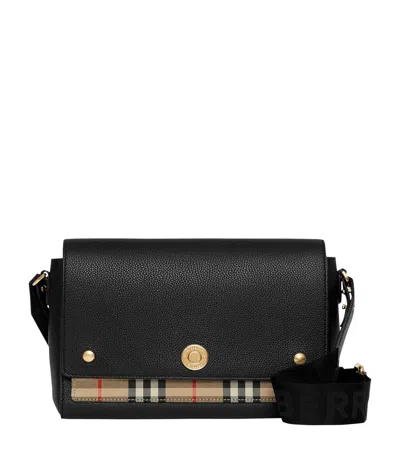 BURBERRY LEATHER CROSS-BODY BAG