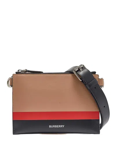Pre-owned Burberry Leather Crossbody Bag