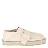 Burberry Leather Deck Espadrilles In Multi