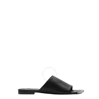 Burberry Leather Duck Slides