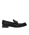 Burberry Cadet Grained Calf Leather Penny Loafers