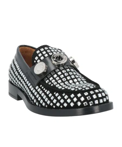 Burberry Leather Loafers In Black