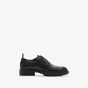 Burberry Leather Loch Brogues In Black