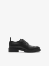 Burberry Leather Loch Brogues In Black