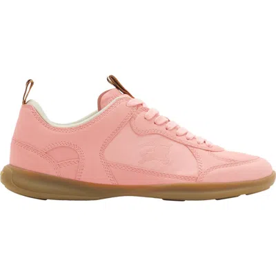 BURBERRY BURBERRY LEATHER MATRIX SNEAKERS