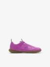 Burberry Leather Matrix Sneakers In Palma