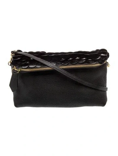 Pre-owned Burberry Leather Messenger Bag In Multi
