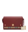 Burberry Leather Note Cross-body Bag In Multi