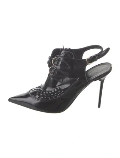 Pre-owned Burberry Leather Pumps In Black