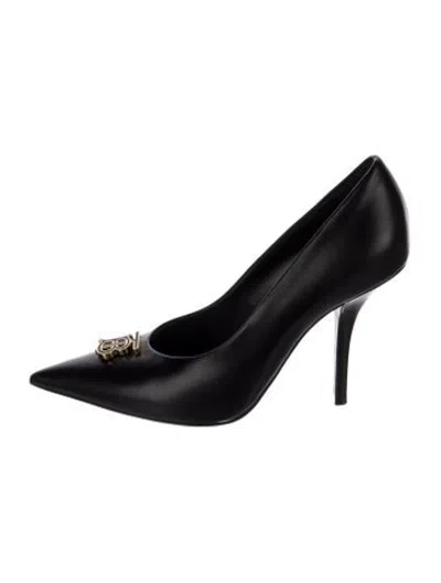 Pre-owned Burberry Leather Pumps In Black