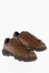 Burberry Leather Ranger Sneakers With Laces