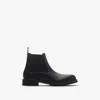 Burberry Leather Rogue Chelsea Boots