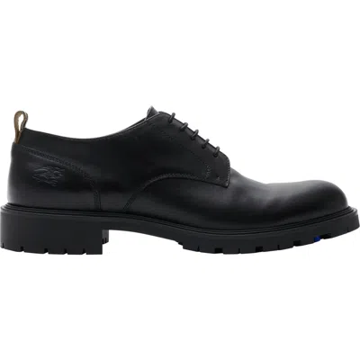 BURBERRY BURBERRY LEATHER ROGUE DERBY SHOES