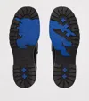 Burberry Leather Rogue Loafers In Blue