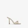 Burberry Leather Rumba Sandals In Soap