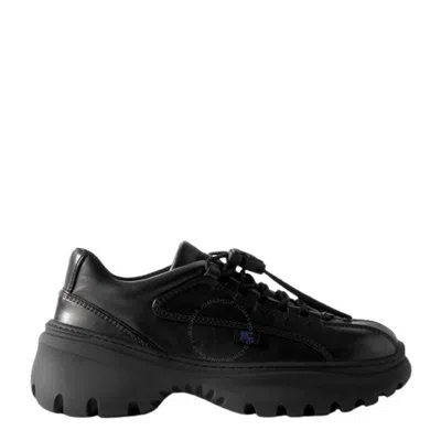 Burberry Leather Scoot Lace-up Sneakers