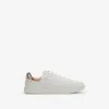 Burberry Leather Set Sneakers​ In White