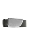 Burberry Shield Leather Belt In Black