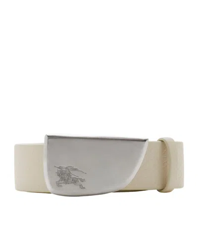 BURBERRY LEATHER SHIELD EKD BELT