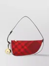 Burberry Mini Shield Check-pattern Shoulder Bag