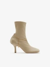 Burberry Leather Slinky Legging Low Boots In Field
