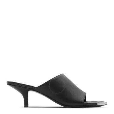 Burberry Leather Slip On Duck Mules