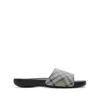 Burberry Beige Dive Check Slides
