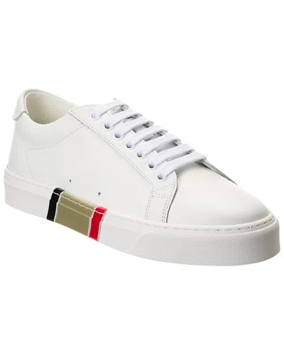 Burberry Leather Sneaker In White