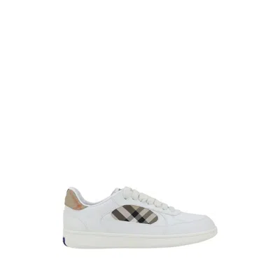 BURBERRY LEATHER SNEAKERS