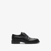 Burberry Leather Soho Brogues In Black