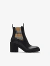 Burberry Stride Chelsea Boots In Black