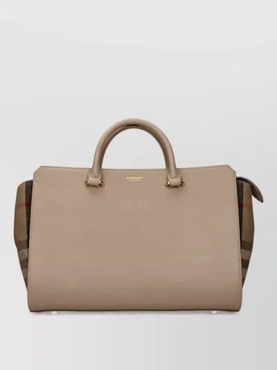 Burberry Leather Tote Bag