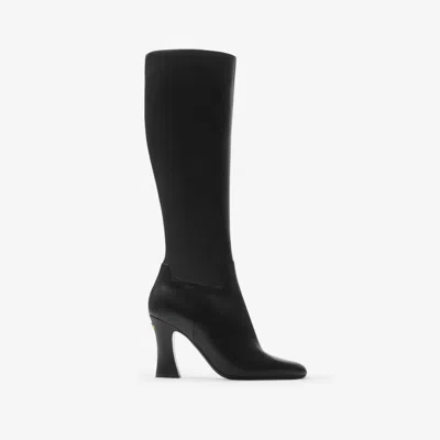 Burberry Leather Trinket High Boots