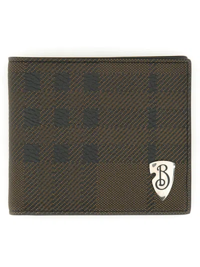 Burberry Leather Wallet In Brown