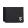 Burberry Leather Wallet In Black