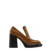 Burberry Leather Wedge Heel Loafers 120