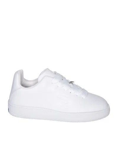 Burberry Leather White Sneakers