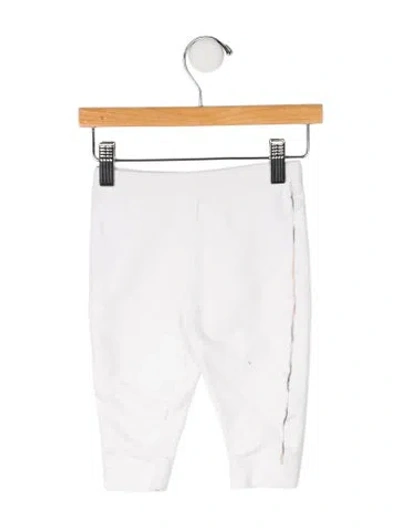 Pre-owned Burberry Babies' Leggings In White