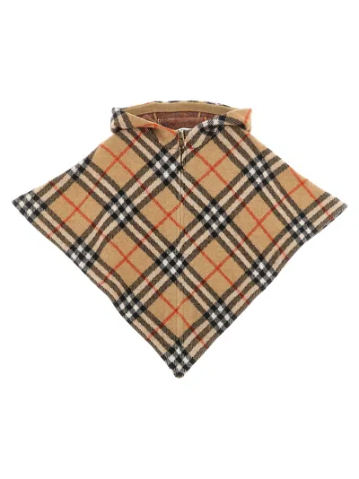 Burberry Lette Cape In Neutral