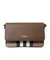 Burberry Lettering Colorblock Shoulder Bag