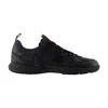 Burberry Ekd Motif Lace-up Sneakers In Black