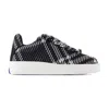 Burberry Lf Box Knit Sneakers In Multi